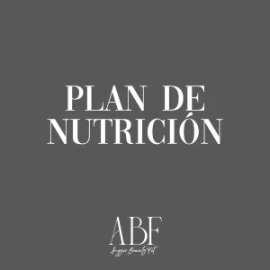 Plan de Nutrición